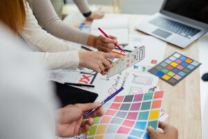 team of UI UX web designs